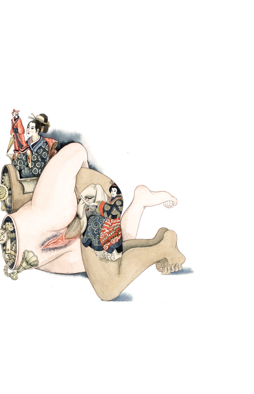 hand-roves — right half